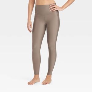all in motion 7/8 legging effortless support dark brown